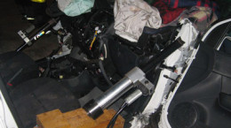 Rescate Vehicular al cual asiste Bomba Israel
