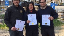 Voluntarios de Bomba Israel aprueban curso BREC 2017